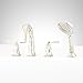 Signature Hardware 948678-LV Carraway Deck Mounted Roman Tub Filler Faucet - Includes Hand Shower, Less Valve
