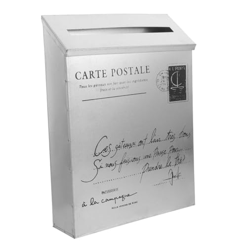 Cassetta postale di retrò all'aperto cassetta postale da parete armadietto home decor decorazione casa cassetta postale a muro cassette postali per l'esterno ferro da stiro