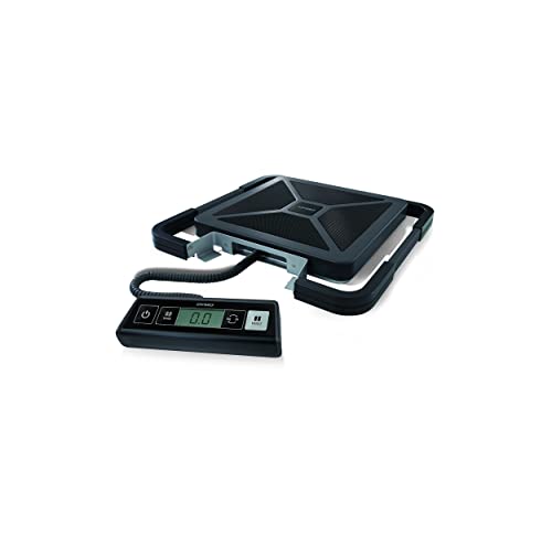 DYMO S50 Paketwaage Tragbare Digital | 50 kg | Briefwaage mit LCD-Bildschirm | USB oder AAA Batterien