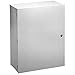 Hoffman A36N30ALP Medium Enclosure, NEMA 1, Steel, 36.00" x 30.00" x 6.62", Gray
