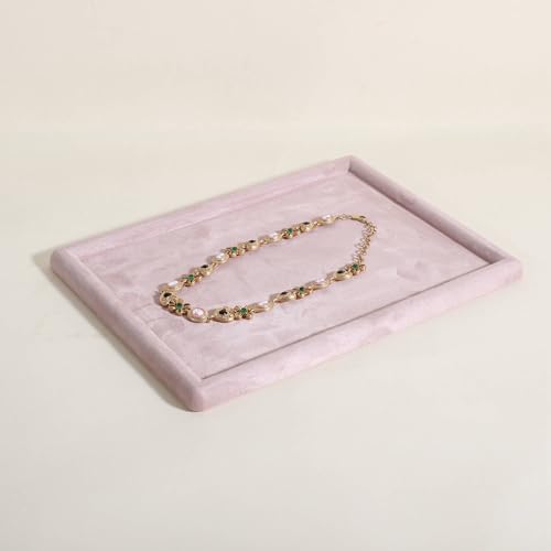 GemeShou Gemehou velvet Jewerly display tray, Top Microfiber Jewelry storage