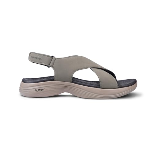 Image of HAPPENSTANCE | Grace | Velcro Closure Sandals for Women - Simple and Comfortable
