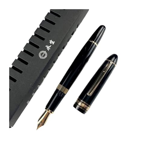 Stylo-plume à fenêtre d'encre avec plume EF 0.38 mm dorée en iridium
