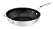 Tefal Pierre Gagnaire Patelnia Wok ze stali nierdzewnej powlekana 28 cm, Podstawa dyfuzyjna, nitowany uchwyt, stylowy design, wszystkie palniki, w tym indukcyjne, wyprodukowano we Francji H8211923