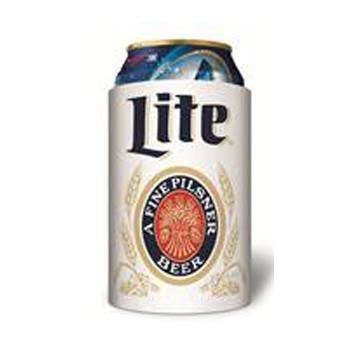 Miller Lite Throwback Vintage 12oz Can Cooler