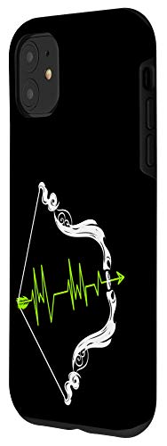 Iphone 11 Archery Gift For Archer With Bow And Arrow Hunter Bowhunting Case #TOP1