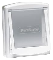 PetSafe Staywell, Convenient, Original 2 Way Pet Door, Fast Installation, Easy Fitting, 2 Way Locking, Cat Flap for All Pets – Small - White