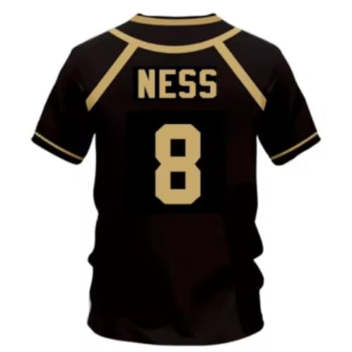 Cos-Animefly Soccer Style T-Shirt for Men Team Football Jersey with