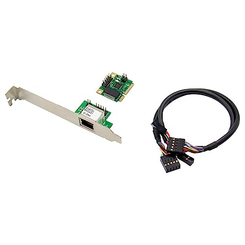 Tarjeta de Red de 2,5 GB adaptador ethernet de 2500 Mbps controlador Mini PCIe
