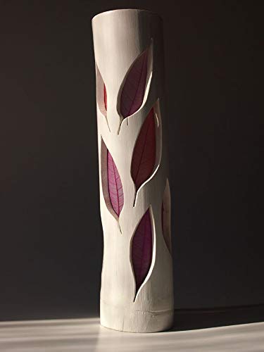 Bamboo BGModern Wood Lamp, Leaf Light, Bamboo Shade Lamp, Mother Day Gift
