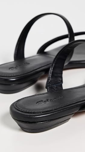 Madewell Women's The Mila Organic Hardware Thong Slide Sandals in Leather4