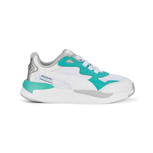 PUMA Kids Boys Mercedes Amg Petronas F1 X Ray Speed Ac Slip On Sneakers Shoes Casual - White