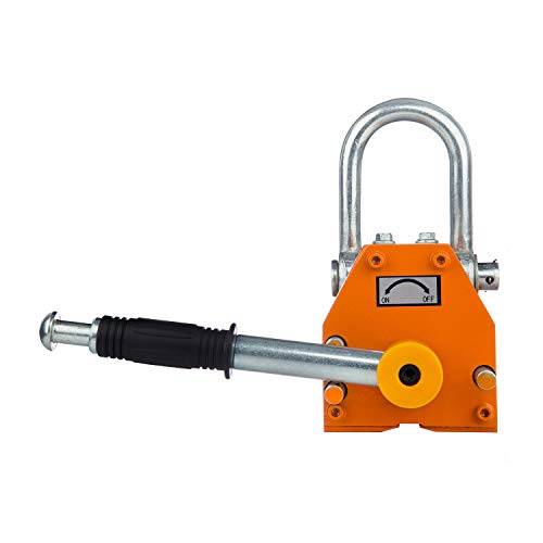 Prowinch Magnetic Lifter 1300 lbs Capacity Crane Hoist Lifting Magnet Neodymium Iron 600kg Metal Lifting Magnet