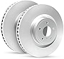 R1 Concepts Rear Brake Rotor Kit |Brake Rotors| Brake Disc WJPN1-74017