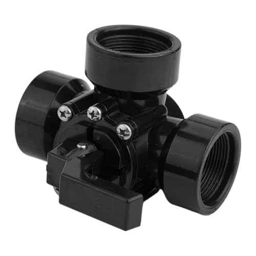 NEIQIUWING Para válvulas de control de 3 vías de 1,5 pulgadas 4517 para conexiones de bomba de arena, adecuado para jacuzzis y juegos de agua