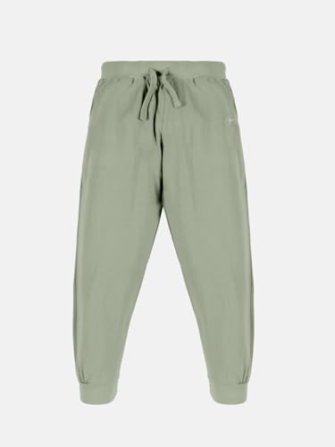 Image of KiddoPanti 100% Cotton Track Pants for Boys & Girls | Soft Single Jersey Fabric | Elastic Waist with Drawcord | Full Length with Rib Hem & Pockets | Joggers and Lowers for Kids