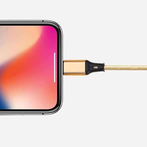 Image of SOOPII Premium 3-in-1 Multi Charging Cable, Nylon Braided Universal Cord with Micro USB, and 2 Lightning Connectors for Cell Phones | Fast Charging & High-Speed Data Transfer