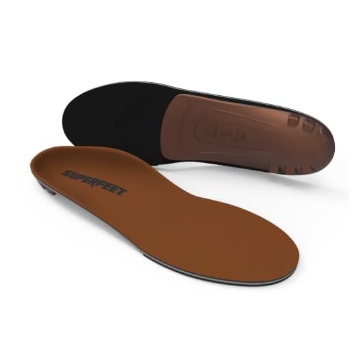 Superfeet Copper - Cushioning Memory Foam Arch Support Insole - 11.5-13 Men / 12.5-14 Women