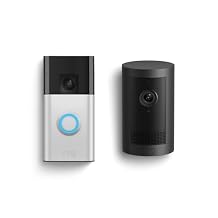 Ring Battery Doorbell with Ring Outdoor Cam Plus, Battery