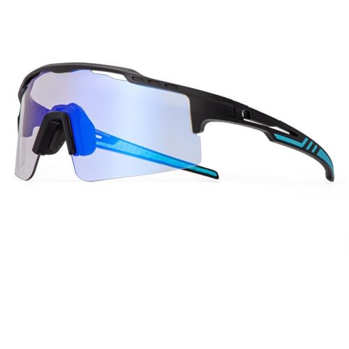 SETNGB Elegantes gafas de sol fotocromáticas para ciclismo, para hombres y mujeres, para correr y andar en bicicleta al aire libre, con protección UV400, resistentes al viento, C3, 127 x 150 x 60