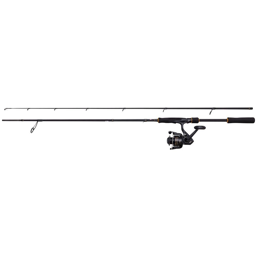 Penn Wrath II Labrax Spinning Combo – La canne à pêche en mer parfaite et moulinet pour les pêcheurs qui veulent attraper le bar de mer avec des leurres métalliques, durs ou souples, excellent rapport