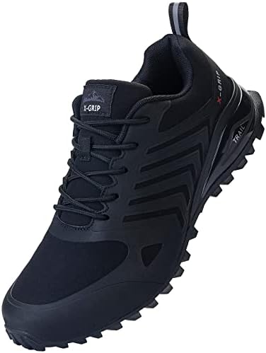 NAIKOYO Men’s Lightweight Trail Running Shoes Outdoor Breathable Hiking Shoes Waterproof Walking Trekking Cross Training Sneakers NAIKOYO Men’s Lightweight Trail Running Shoes Outdoor Breathable Hiking Shoes Waterproof Walking Trekking Cross Training Sneakers