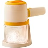 [Catonlifer] ハンドヘルド 電動かき氷器 電源コード式 製氷皿1個付き コンパクト収納 ミニかき氷機家庭用多目的小型電気かき氷機スムージーマシン夏シアーアイスクラッシャー