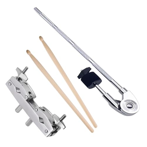 Abrazadera extensible para batería, soporte para platillo, brazo de montaje y abrazadera universal para soporte de platillos miniatura 5