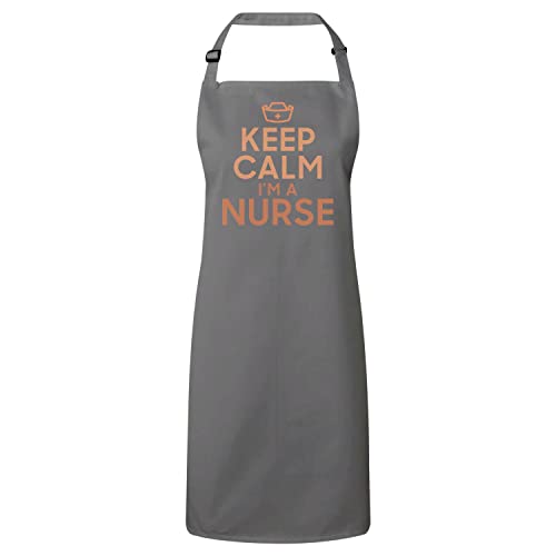 Cadeau infirmière tablier cuisine gris idée originale fête des mères anniversaire