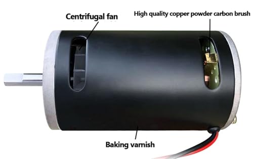 Moteur à Aimant Permanent 12V contre l'usure mécanique à double roulement