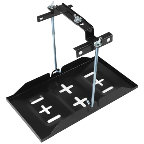 QWORK Universal Battery Hold Down Tray Kit
