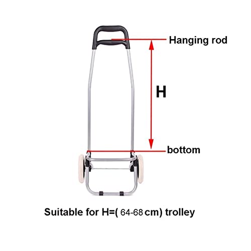 Einkaufstrolley Tasche, Einkaufswagen Ersatztaschen, Einkaufstrolley Ersatztasche 45L Einkaufstasche Mit Trolley Ersatztasche – Bild 7