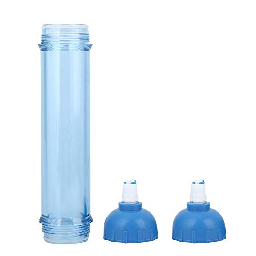 Jadeshay Accesorios de Filtro de Carcasa Transparente Carcasa de Filtro Transparente Unidad de ósmosis inversa 1/4 Tubo PE