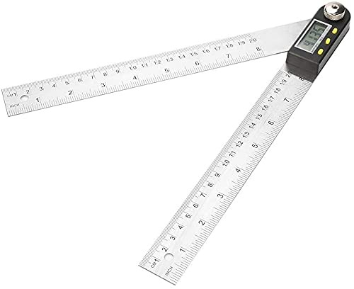 Règle numérique RJJ acier inoxydable écran LCD haute précision