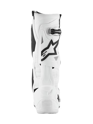 Image of Alpinestars Tech 10 Boots, High-Performance Motocross Boots, CE-Certified, 14, White