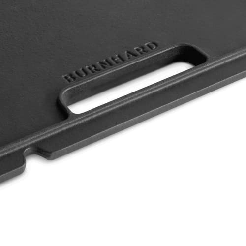 Gusseisen Grillplatte von BURNHARD für Gasgrill Wayne, 23,5 x 35 cm
