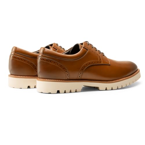 Bruno Marc Bruno Marc Men's Lace-Up Comfortable Fashion Oxfords Shoes,Size 10,Brown,BMUMOX2512