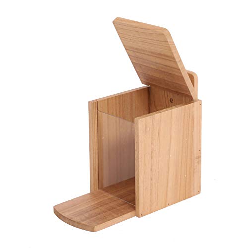 Oypla Wood Squirrel Feeder Box