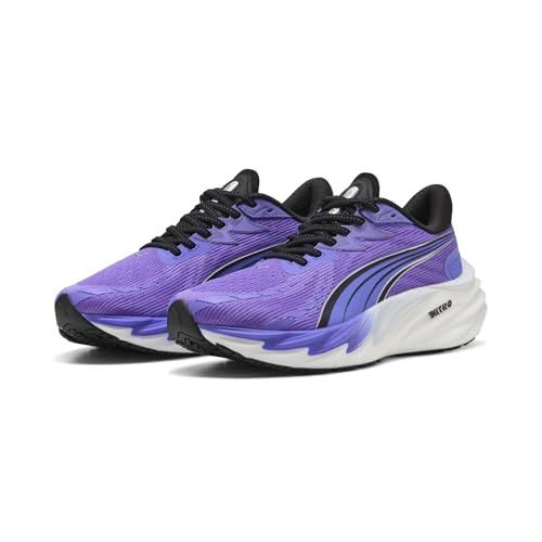 Image of PUMA Womens Velocity Nitro 4 Running Sneakers Shoes - Black