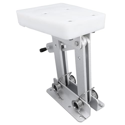 Sorandy Boat Motor Bracket, 2 Stroke 7 1/2?20 Horsepower Engine Motor Bracket Aluminium Alloy Boat Engine Support 5 Gears Adjustable Engine Bracket for Yachts, Boat Accessories, Marine, RV