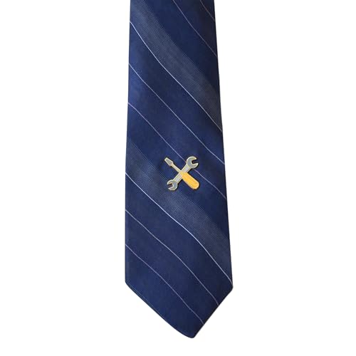 Novel Merk Union & Trades – Contractor Lapel Pin, Hat Pin & Tie Tack Set - with Clutch Back3