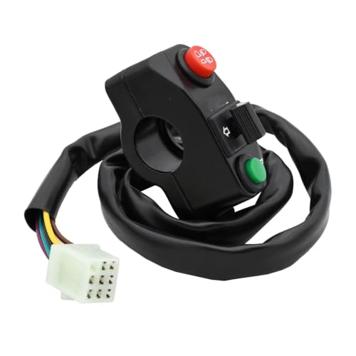 Interrupteur clignotant moto universel quad bouton lumineux longue portée
