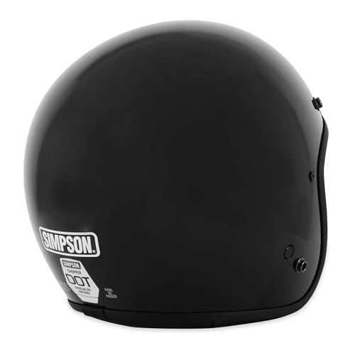 Simpson Motorcycle CHOP2XL Retro Motorcycle Helmet