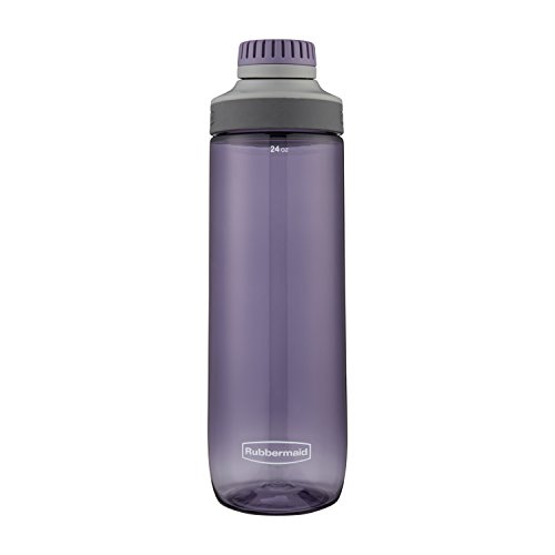 Rubbermaid Garrafa de água Chug à prova de vazamento, 700 ml, lilás empoeirado