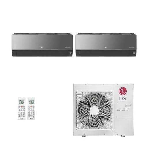 Ar-condicionado Multi Split Lg Inverter 4x Evap 9.000 + 1x Evap 18.000 Btus + Cond 36.000 Btus Quente/frio 220v