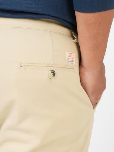 Image of Urbano Plus Men Mid Rise Cotton Regular Fit Casual Chino Pants Stretch