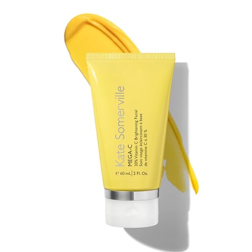 Kate Somerville Mega-C 30% Vitamin C Brightening Facial - Powerhouse Clinic-Grade Brightening Mask, 2 Fl Oz