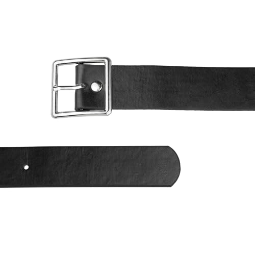 Women's Leather Belts Black Waist Belt with Pin Buckle for Dress Jeans2