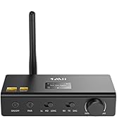 1Mii HiFi Bluetooth Sender Empfänger für TV, 3-in-1 Bluetooth Adapter mit DAC, LDAC Hi-Res Audio,...
