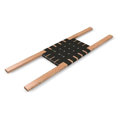 Kenco Outfitters Canoe Seat 34” x 10”- Clear Ash Wood Frame with Polypropylene Webbing - Mortise & Tenon Construction, UV-Resistant Finish, Weatherproof Replacement Seat for Old Town & Standard Models